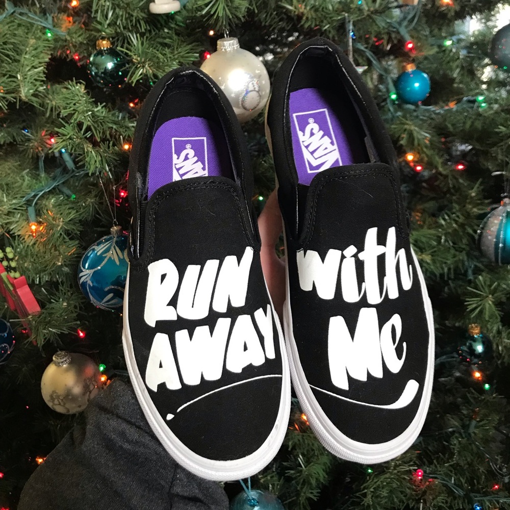Vans slip on